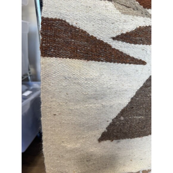 Tree of Life Kilim Birds Rug Wool Tapestry Art Woven Egyptian Pictorial MCM - Picture 6 of 11